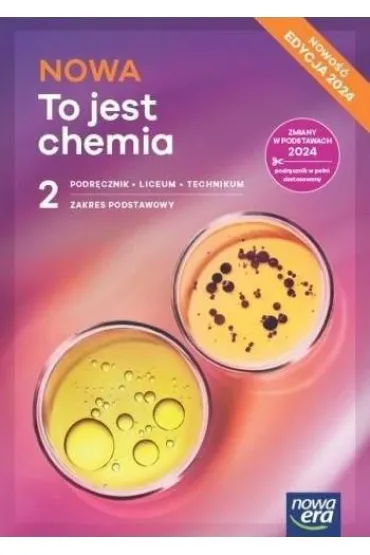 Pakiet: NOWA Biologia na czasie 2. Podr�cznik, NOWA To jest chemia 2. Podr�cznik, Pozna� przesz�o�� 2. Poziom podstawowy. Podr�cznik. Liceum i technikum. Zakres podstawowy. Edycja 2024