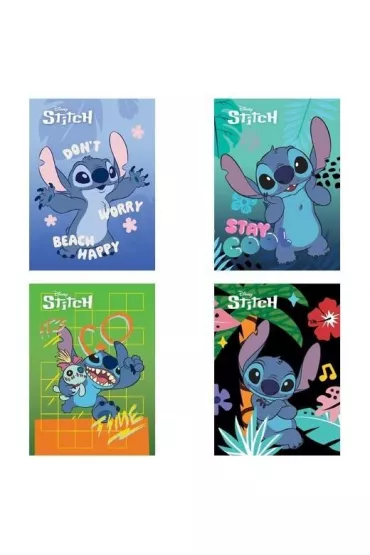 St. Majewski Zeszyt A4 kolor Stitch linia 32 kartki 15 szt.