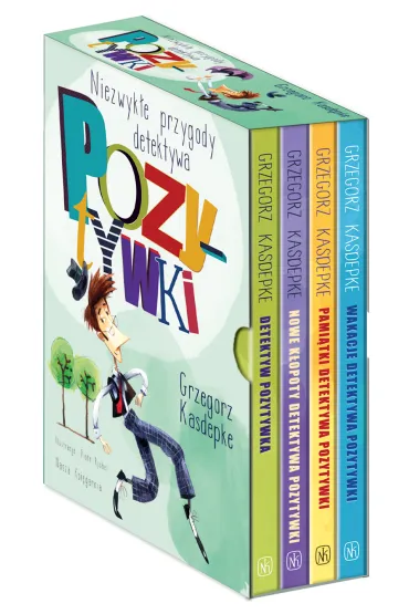 Zestaw Niezwyk�e przygody detektywa Pozytywki - Grzegorz Kasdepke