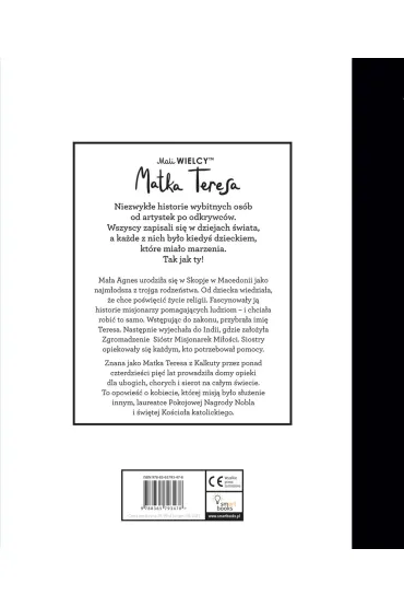 Mali wielcy Matka Teresa - Maria Isabel Sanchez Vegara
