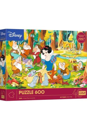 Puzzle 600 el. Kr�lewna �nie�ka Disney Trefl
