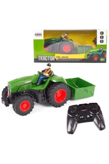 Traktor R/C z pilotem i przyczep�