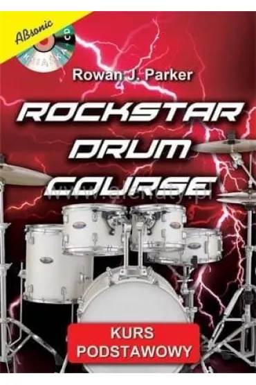 Rockstar Drum Course + CD - Parker J Rowaj