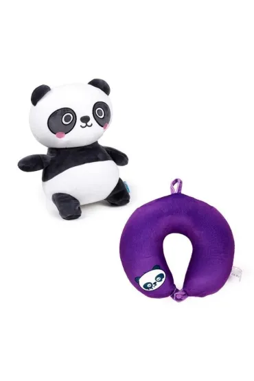Puckator Poduszka podr�na i pluszowa zabawka 2w1 Panda