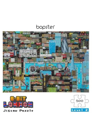 Puzzle 500 el. 8-BIT Londyn Bopster