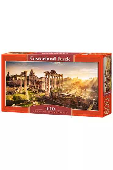 Puzzle 600 el. View of the Forum Romanum Castorland