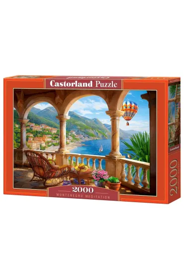 Puzzle 2000 el. Montenegro Meditation Castorland