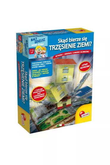 I'm a Genius. Sk�d si� bierze trz�sienie ziemi? Lisciani