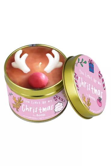 Bomb Cosmetics You Light Up My Christmas �wieca zapachowa w puszce 237 g