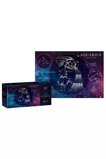 Puzzle 250 el. Zodiac Signs 11 Aquarius Interdruk