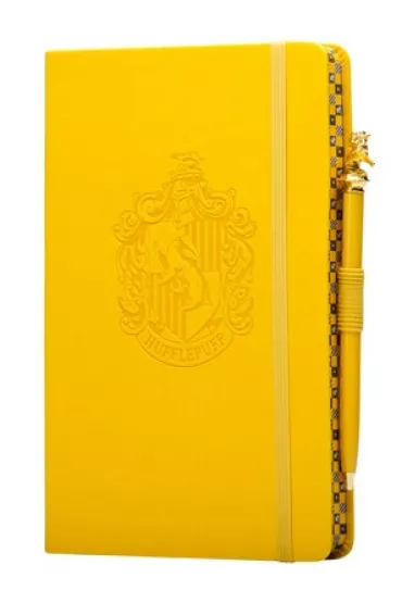 Harry Potter: Hufflepuff, notes z mi�kk� ok�adk� z d�ugopisem