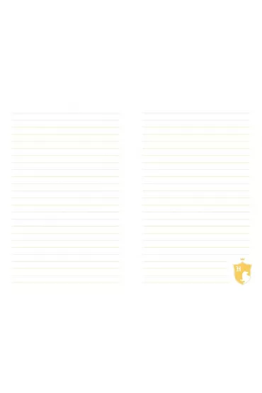 Harry Potter: Hufflepuff, notes z mi�kk� ok�adk� z d�ugopisem