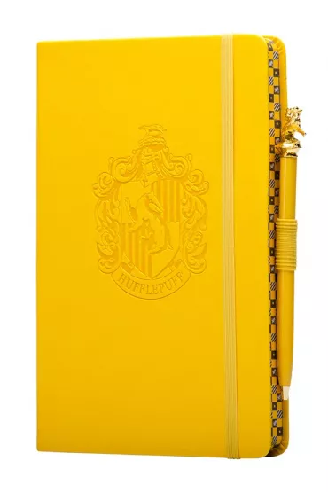 Harry Potter: Hufflepuff, notes z mi�kk� ok�adk� z d�ugopisem