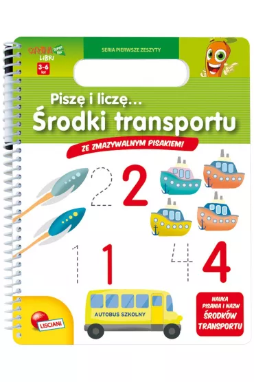 Ksi��eczka Carotina - pisz� i licz� srodki transportu *