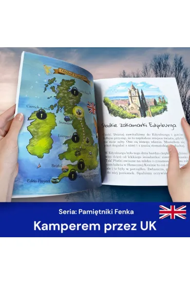 Kamperem przez UK - Anna  Jurczy�ska