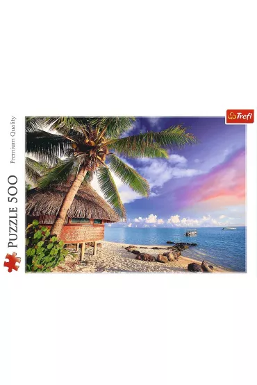 Puzzle 500 el. Wyspa Bora-Bora Trefl