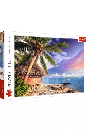 Puzzle 500 el. Wyspa Bora-Bora Trefl
