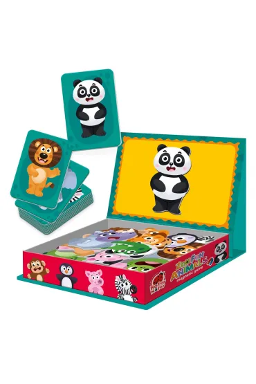 Puzzle Uk�adanka magnetyczna Zabawne zwierz�ta w ZOO Roter Kafer