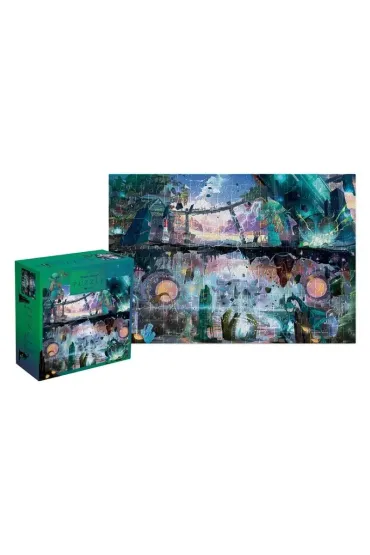 Puzzle 500 element�w. Metallic Fantasy Mysterious City Interdruk