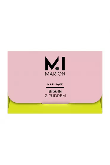 Marion Bibu�ki matuj�ce do twarzy z pudrem 30 szt.