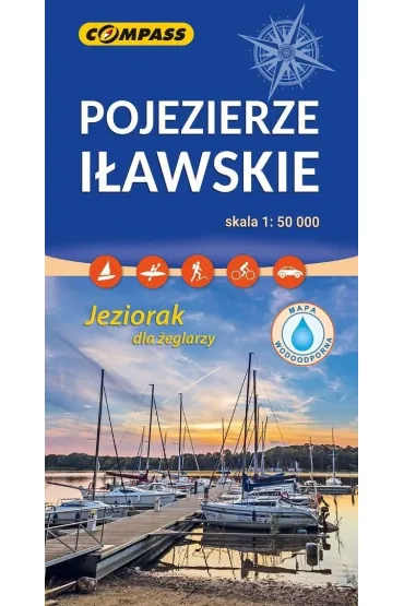Pojezierze I�awskie. Mapa turystyczna w skali 1:50 000 (wersja wodoodporna)
