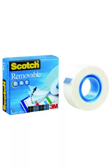 3M Ta�ma samoprzylepna Removable Magic w pude�ku 19mm x 33m