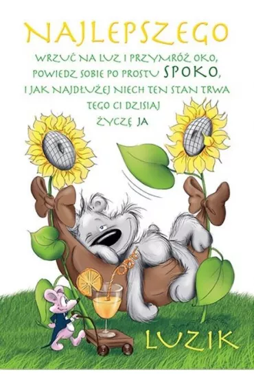 Stamp Karnet Happy B6 + koperta wz�r nr 15