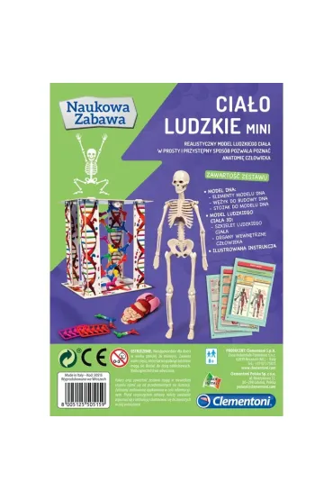 Cia�o ludzkie mini Clementoni