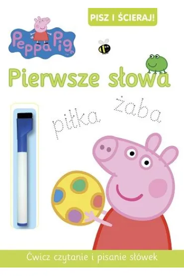 �winka Peppa. Pisz i �cieraj! Pierwsze s�owa