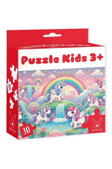 Puzzle 30 el. Kids Jednoro�ce 3+ Kangur