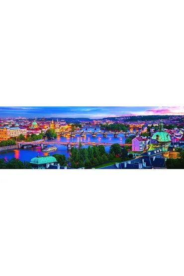 Puzzle panoramiczne 1000 el. Praga Eurographics
