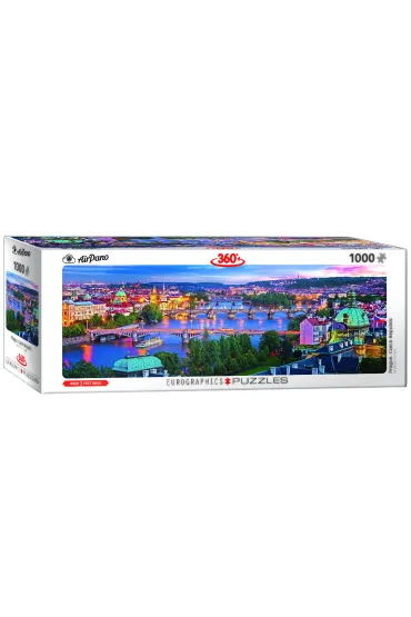 Puzzle panoramiczne 1000 el. Praga Eurographics
