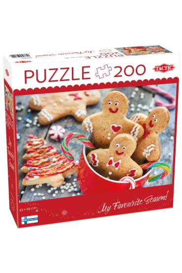 Puzzle 200 Gingerbread Cuties 60864 Tactic