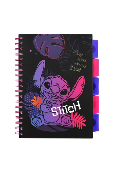 CoolPack Ko�obrulion A5 Disney Black Stitch kratka 100 kartek
