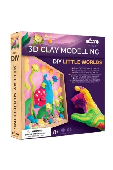 Zestaw DIY z masy plastycznej �limak Okto