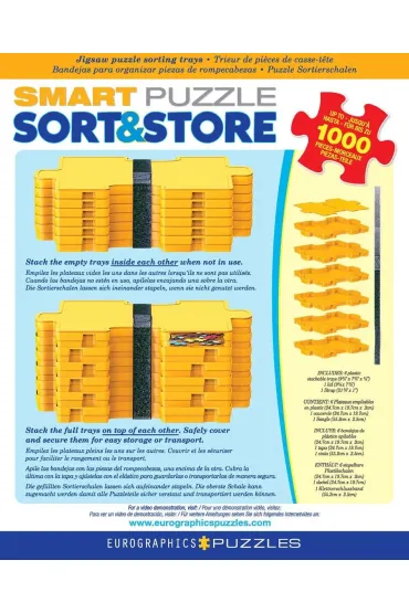 Sorter do puzzli Smart Puzzle Sort&Store 8955-0105 Eurographics