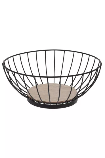 Excellent Houseware Koszyk metalowy druciany na owoce