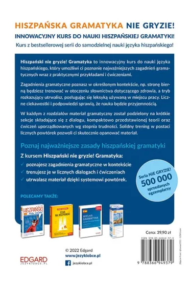 Hiszpa�ski nie gryzie! Gramatyka - Joanna Ostrowska
