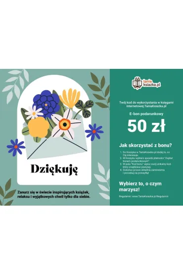 e-Bon Karta Podarunkowa Dzi�kuj� 50 z� TaniaKsiazka.pl