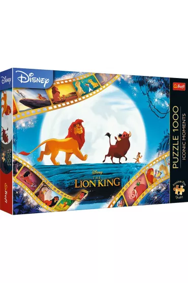 Puzzle 1000 el. Kr�l Lew Trefl