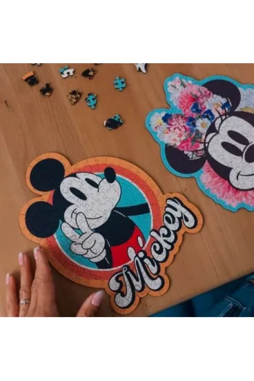 Puzzle drewniane 160 el. Stylowa Myszka Minnie Trefl