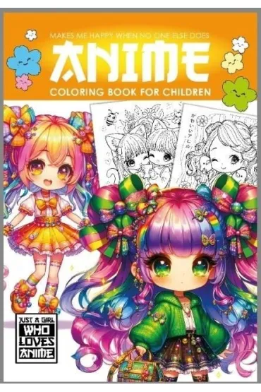 Kolorowanka A4 Anime Dla Dzieci ��ta