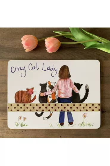 Alex Clark Podk�adka pod talerz MT57 Crazy Cat Lady Kociara