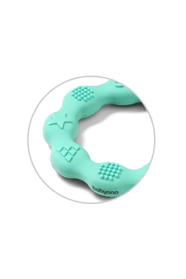 Babyono Gryzak silikonowy Ring