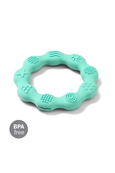 Babyono Gryzak silikonowy Ring