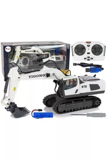 Koparka g�sienicowa R/C 2.4 G LeanToys