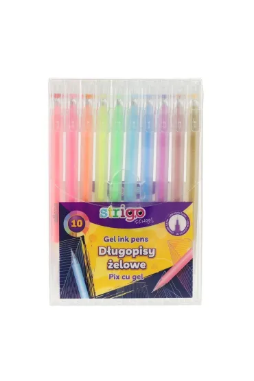 D�ugopisy �elowe 10 kolor�w STRIGO