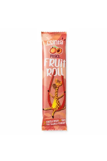Csinta Przek�ska roll jab�ko - brzoskwinia bezglutenowa 12 g Bio