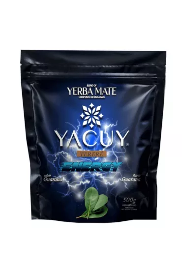 Mate Green Yerba Mate Yacuy Terere Energy 500 g