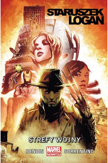 Marvel Now 2.0 Strefy wojny. Staruszek Logan. Tom 1 - Brian Michael Bendis, Andrea  Sorrentino